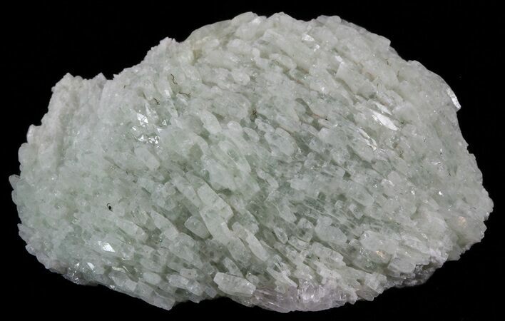 Green Prehnite Crystal Cluster - Morocco #52277